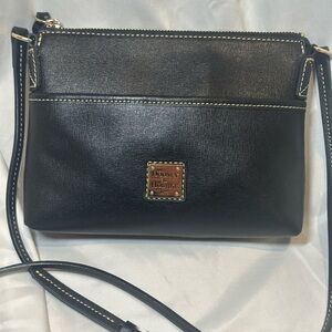 Dooney & Bourke Saffiano Ginger Crossbody Bag BLACK